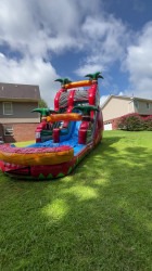 Red Tropical Slide